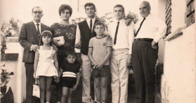 famiglia Carmela Chirieleison con zio Michel